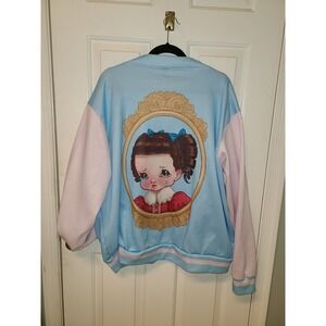 Martinez Merch Logo Cry Baby Jacket Winter Bomber Women Casual Streetwear